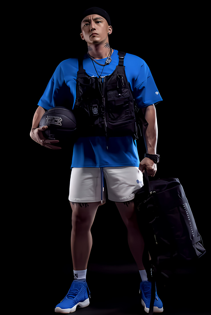 casual sports training quarter pants