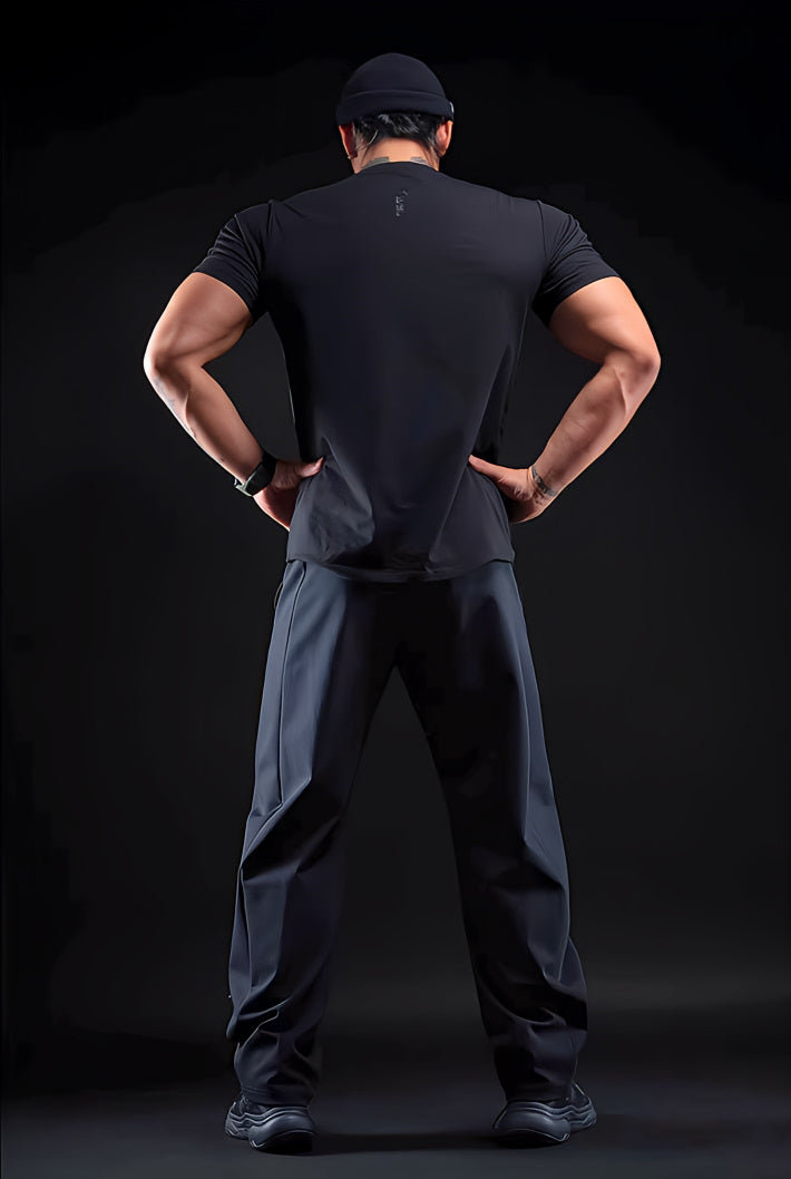 Men's Loose Fit Sports Leisure Fitness Pants