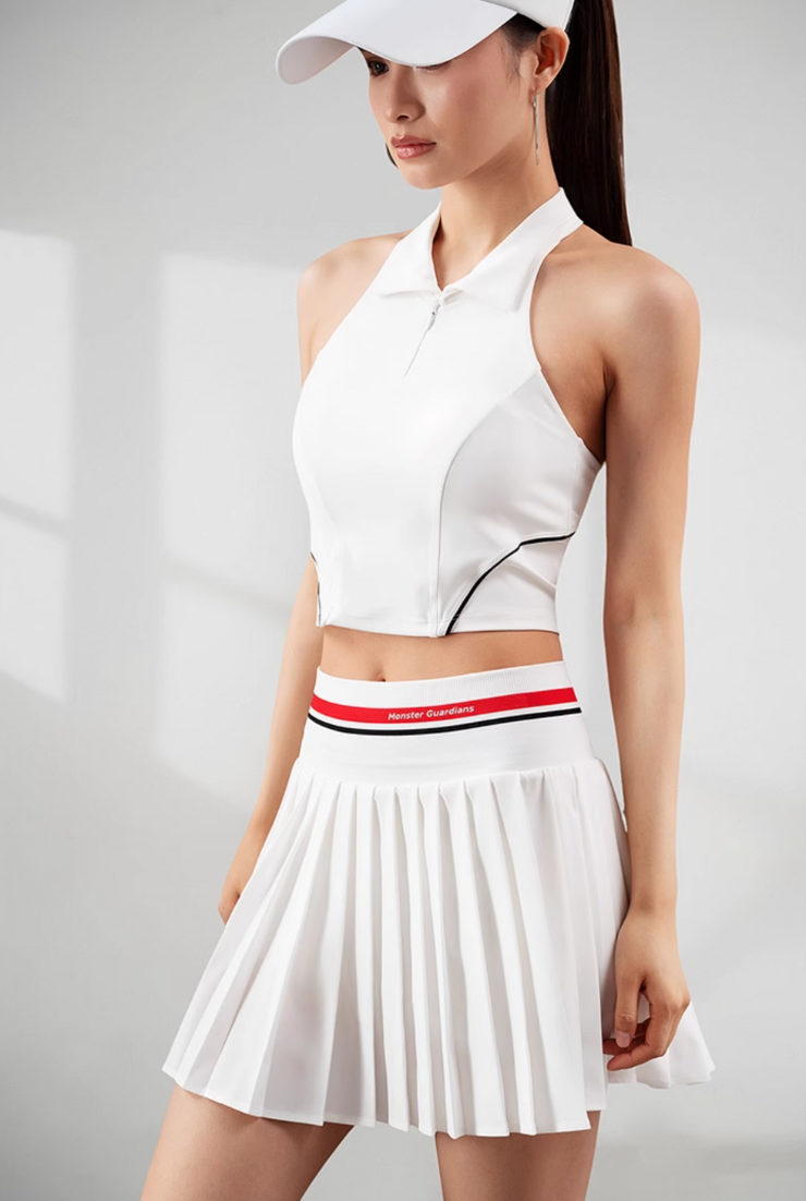 スポーツクラシッククロップトップセットアップ