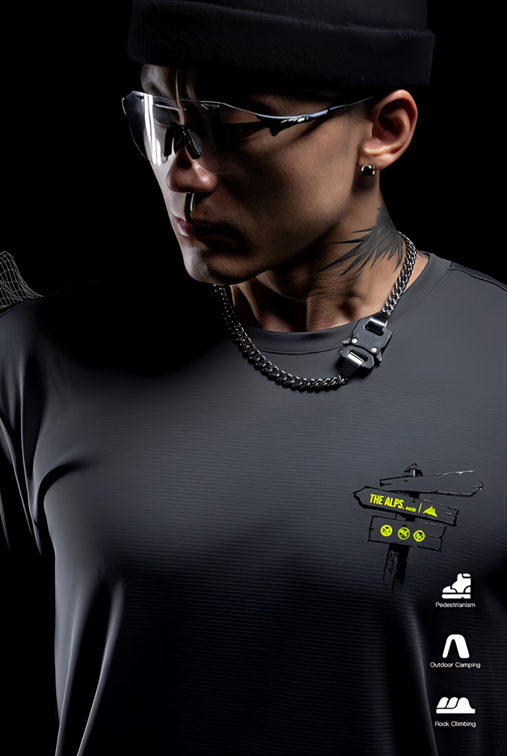 プロテクト アウトドアスポーツTシャツ