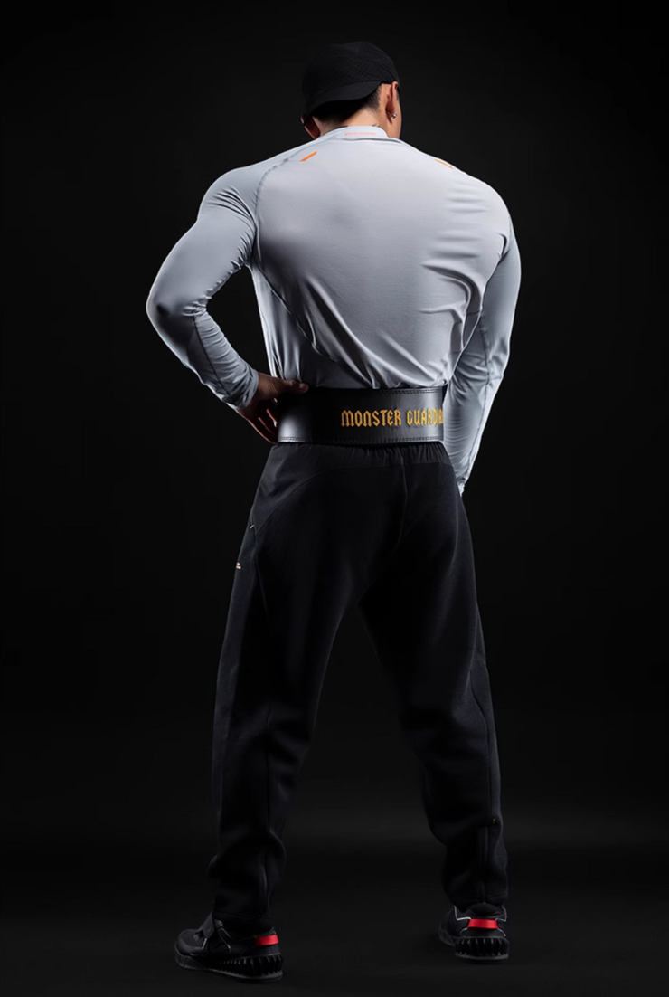 フリース ストレート スポーツパンツ ブラックエディション