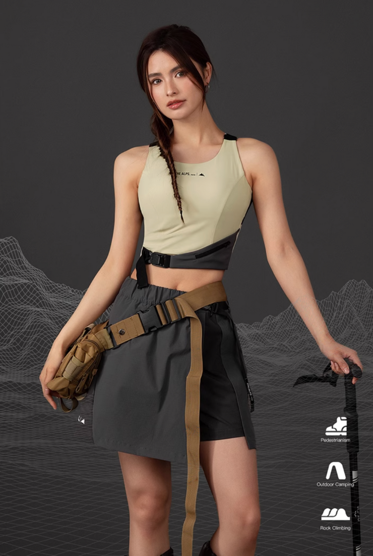 アジャスタブルショルダー ハイサポートスポーツタンクセット