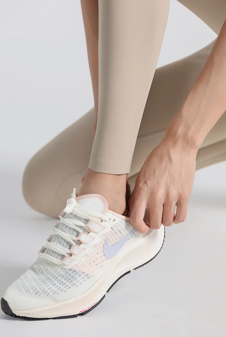 シームレス 高伸縮性 スポーツレギンス