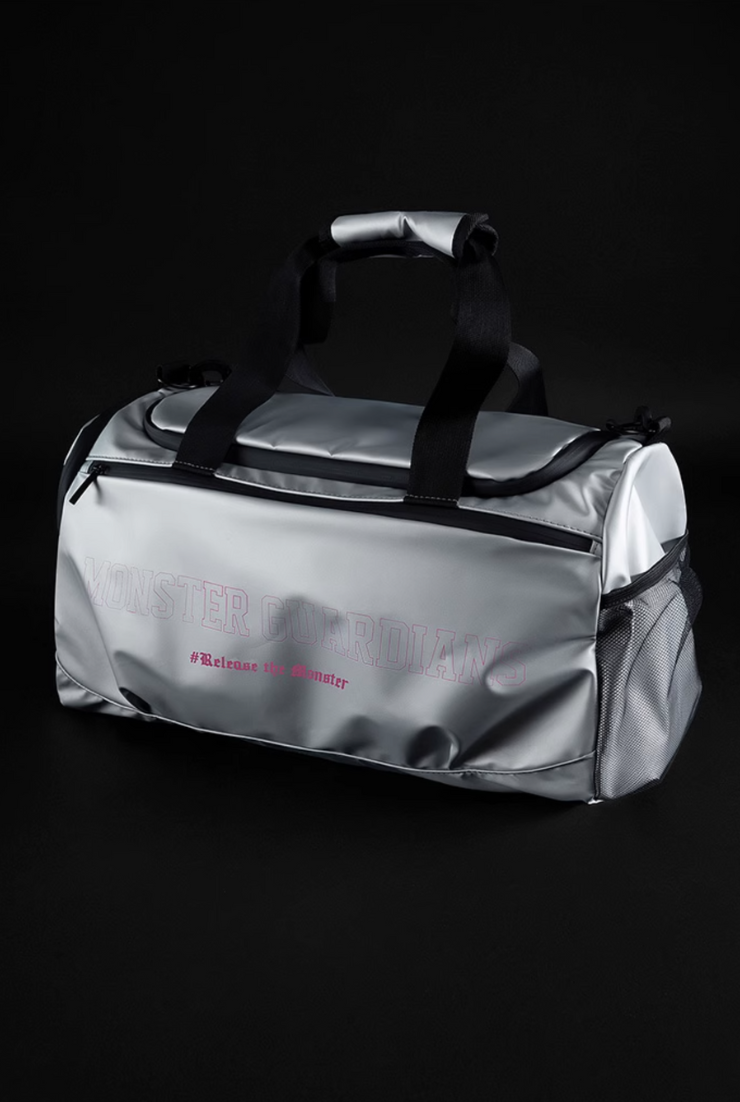 Water-repellent training bag, 26L, silver