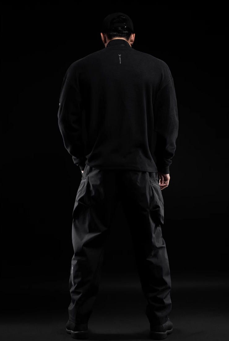 ブラックタートル 防風アスリートトップス