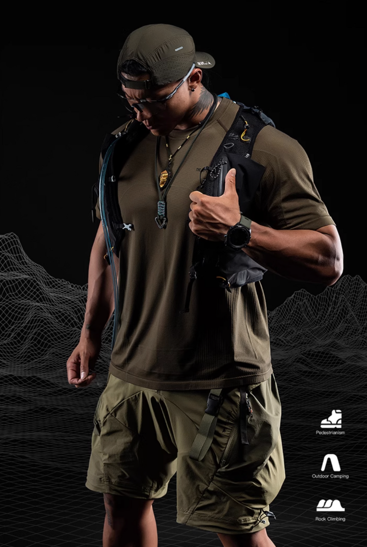 トレイルドライTシャツ