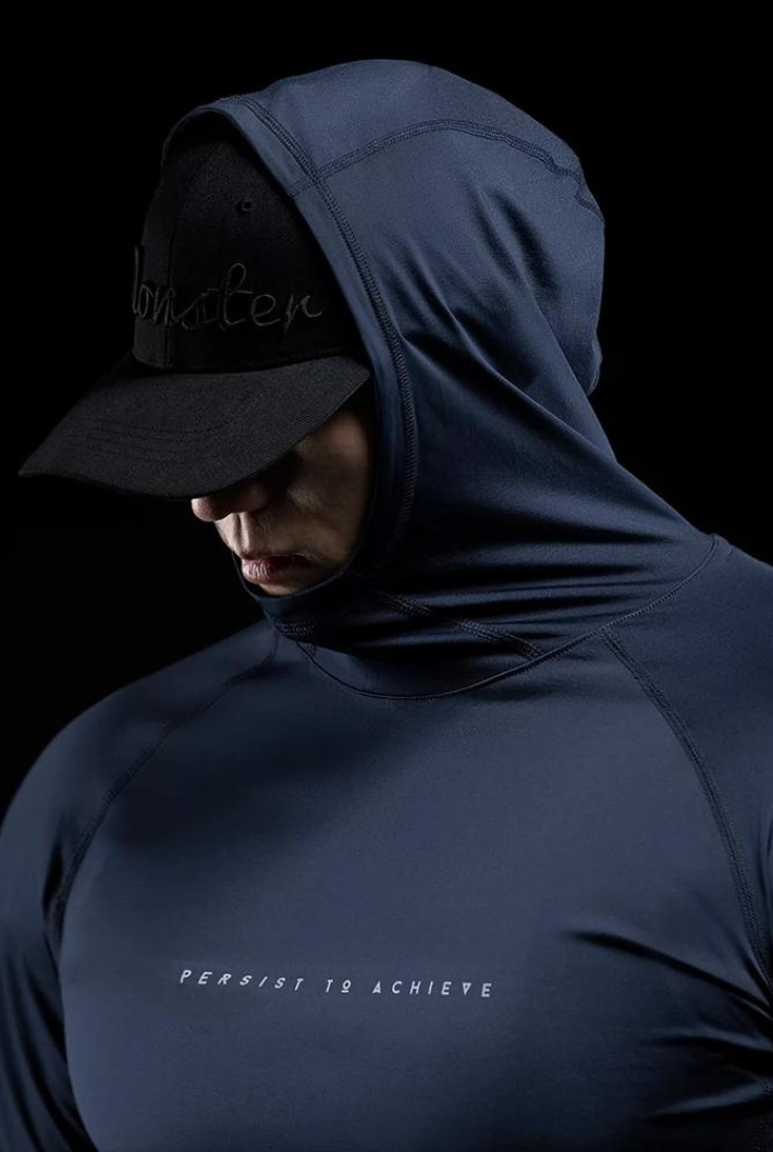 Airflow Hooded Long Sleeve T-Shirt