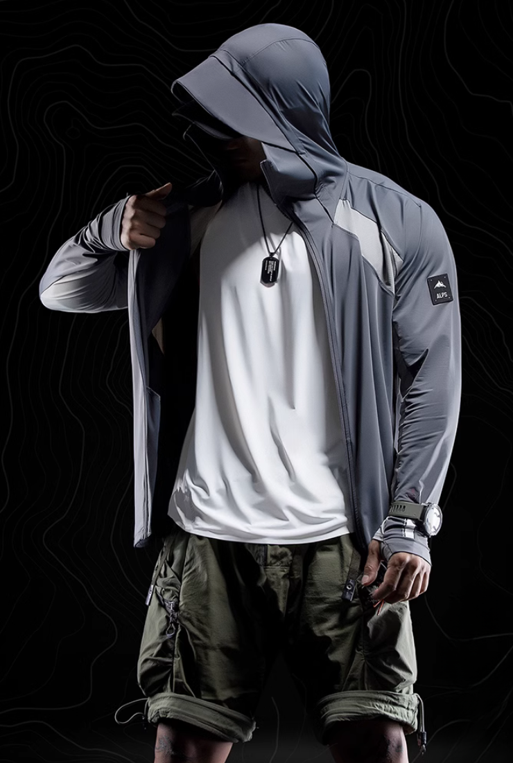 エアフロー UPF70+ ライトウェイト スポーツシールド ジャケット