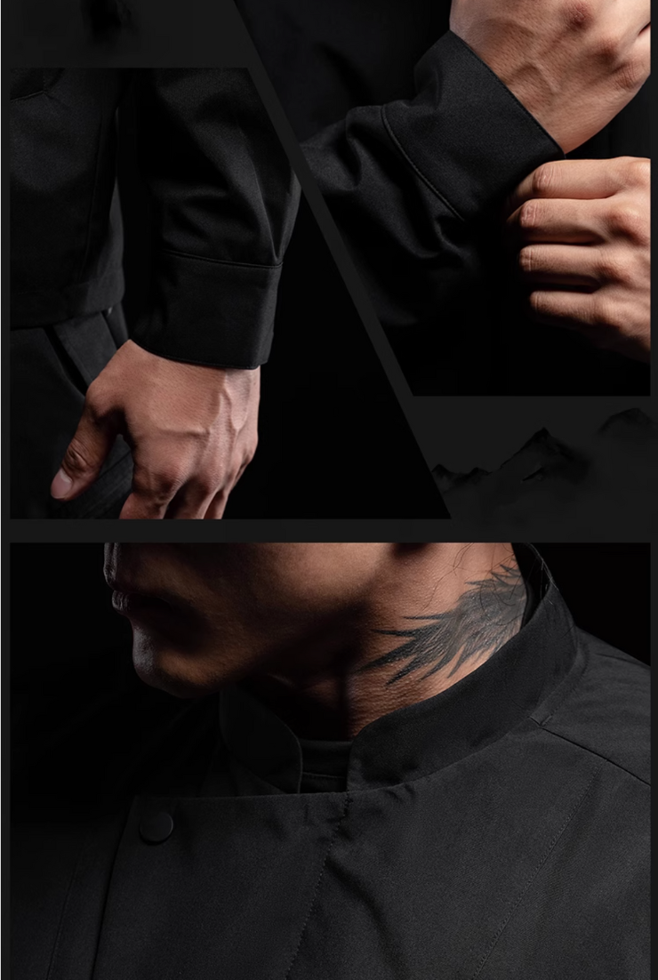 Cross front waterproof sports jacket