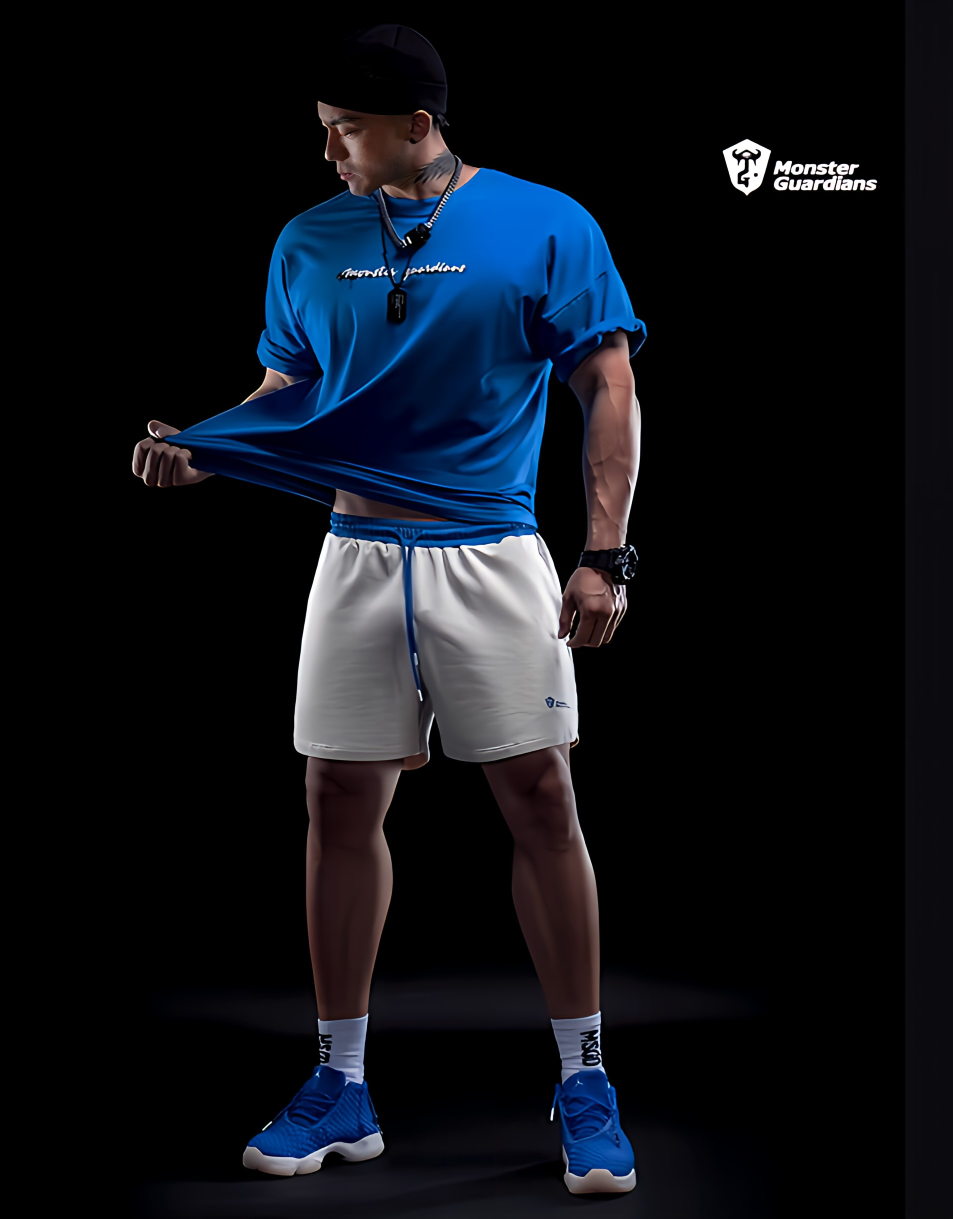 casual sports training quarter pants