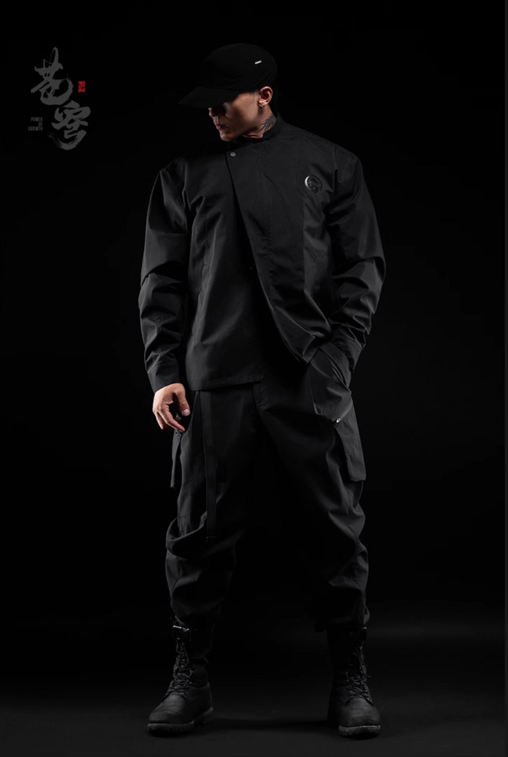 Cross front waterproof sports jacket