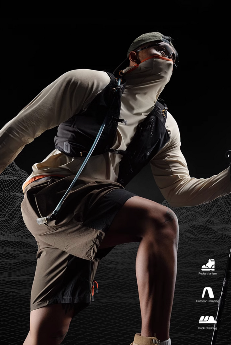 クールシールド UPF140+ ストレッチフーディー