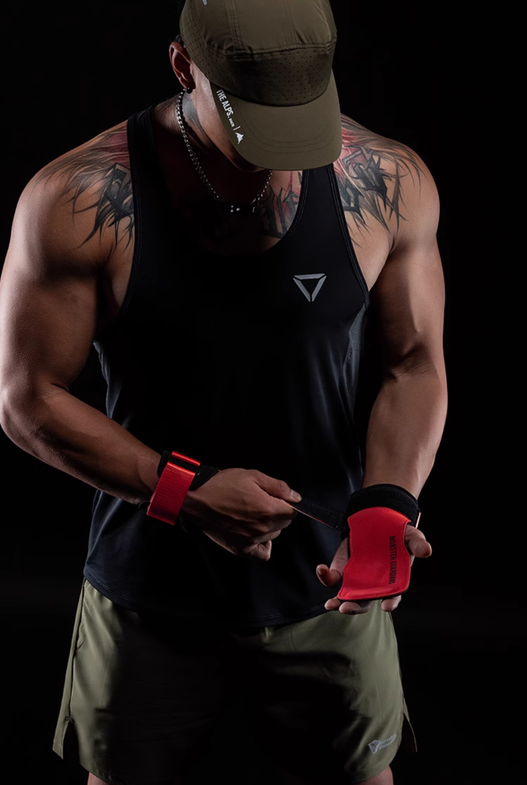 Leather Grip Support Wrist Belt