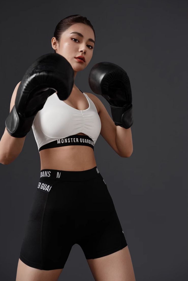 クールドライ ハイウエスト バイカースポーツショーツ セット