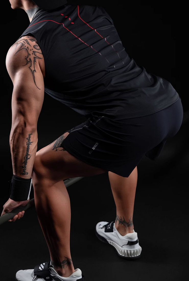 ダブルウエスト クールフィット トレーニングショーツ