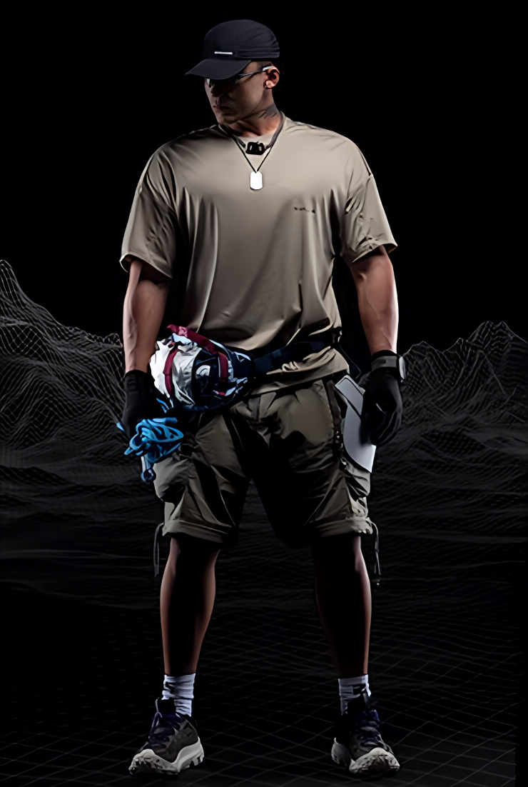 サンシールド リアクティブ テックTシャツ