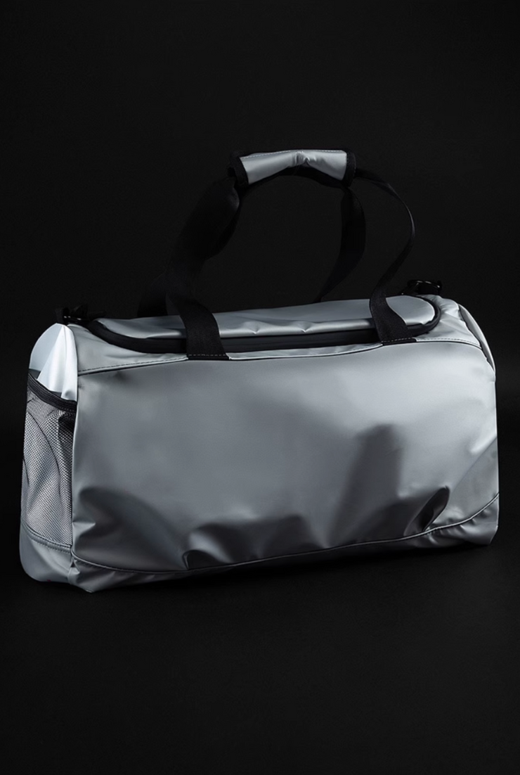 Water-repellent training bag, 26L, silver