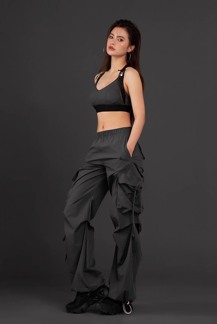 クロスバック ミディアムサポート スポーツブラセット