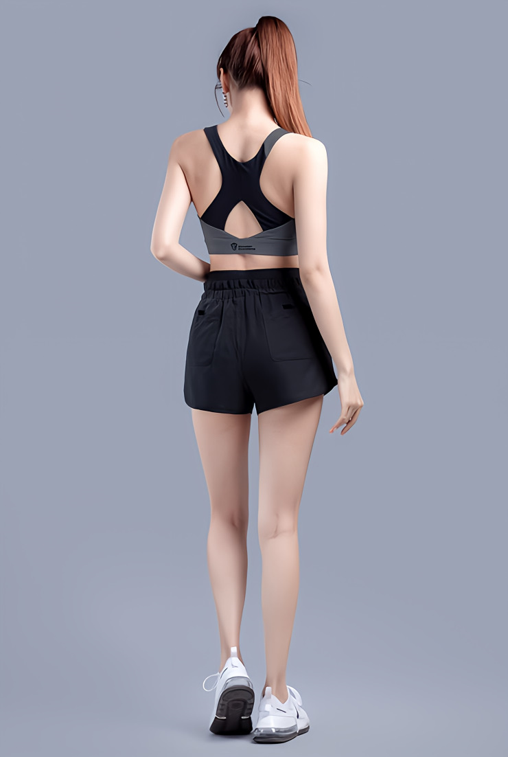 Air Smooth Double Layer Fitness Shorts