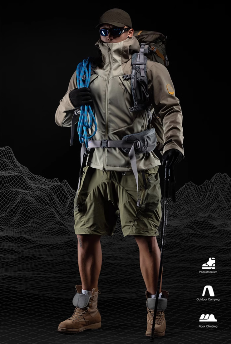 エレメントガード 防水フリースジャケット