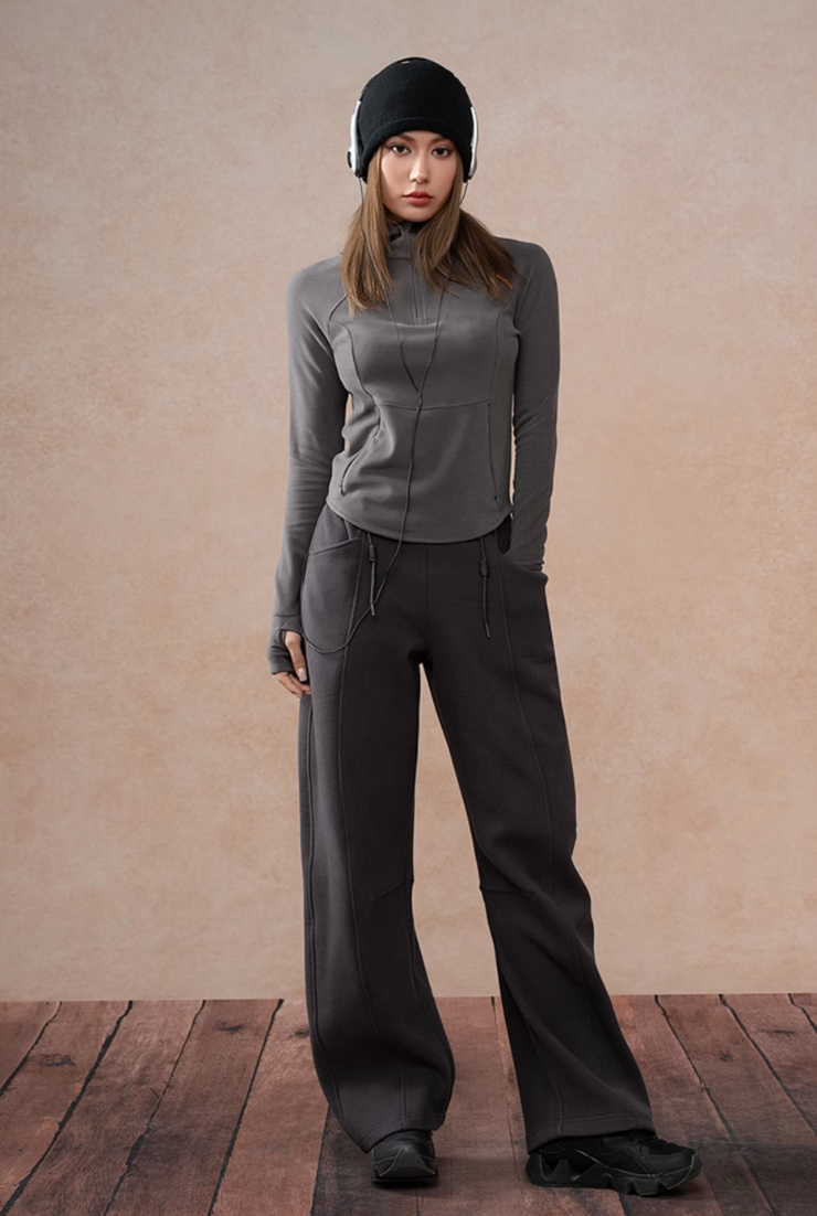 Velvet Touch High Elasticity Hoodie Sports Top