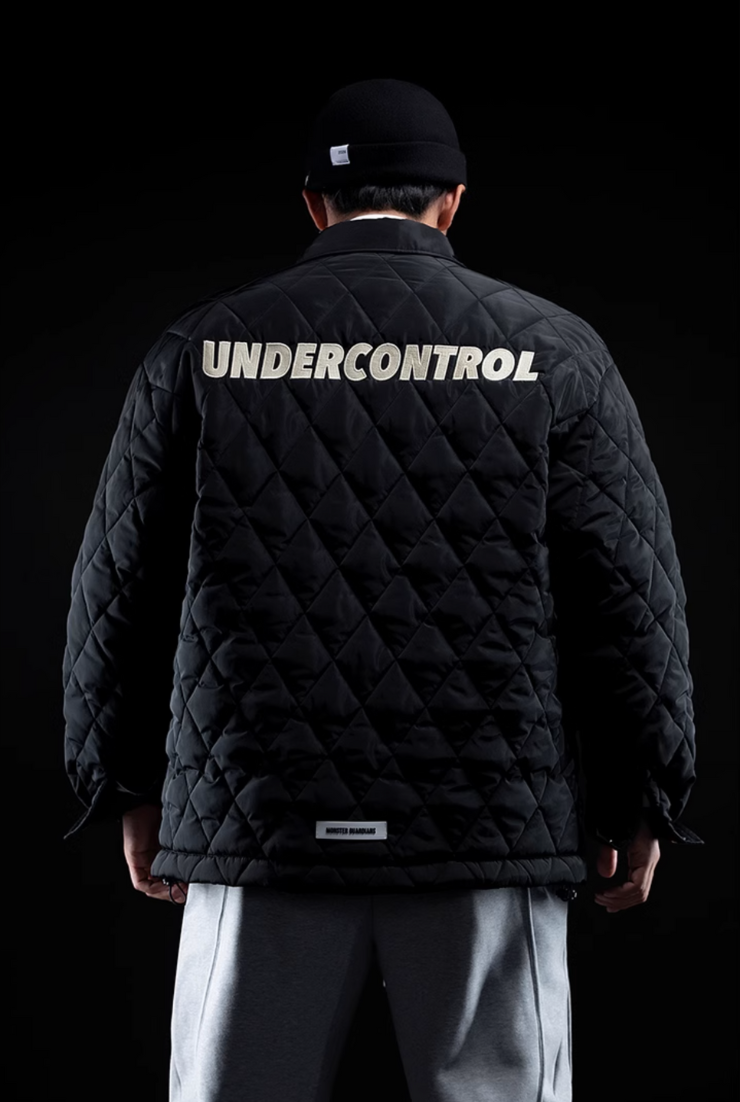 Light quilted cotton jacket