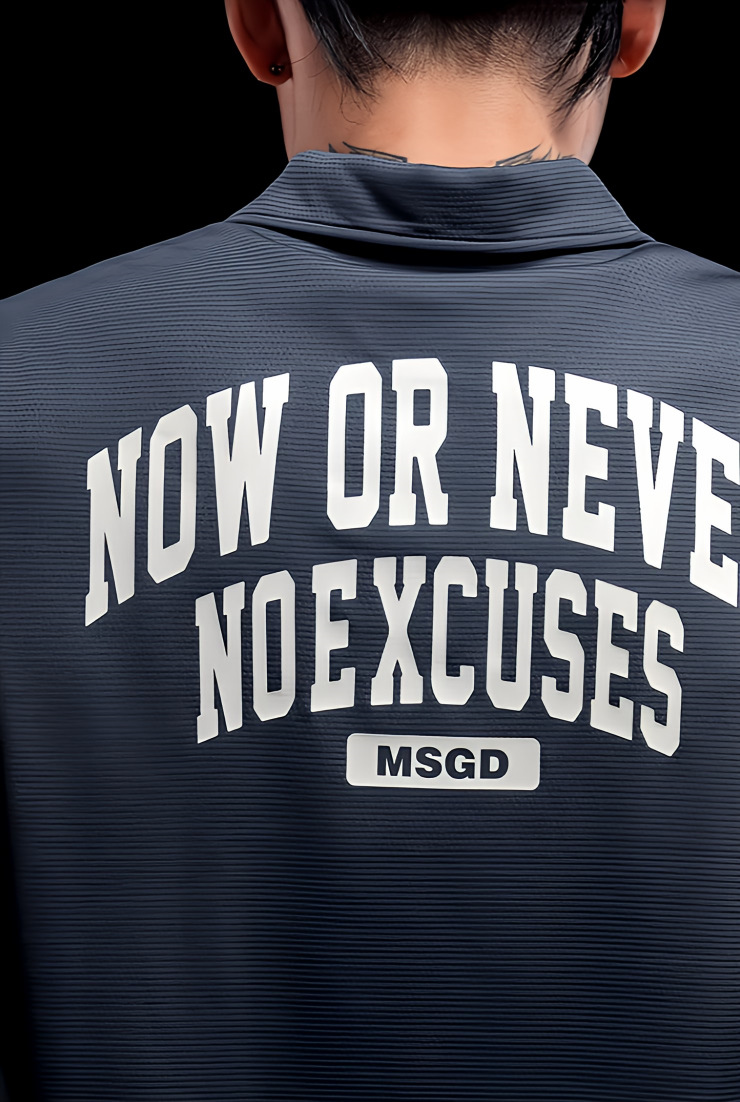 ドリブルフィット 長袖カジュアルポロシャツ