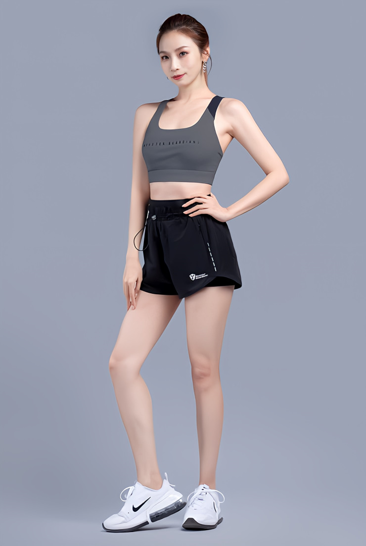 Air Smooth Double Layer Fitness Shorts