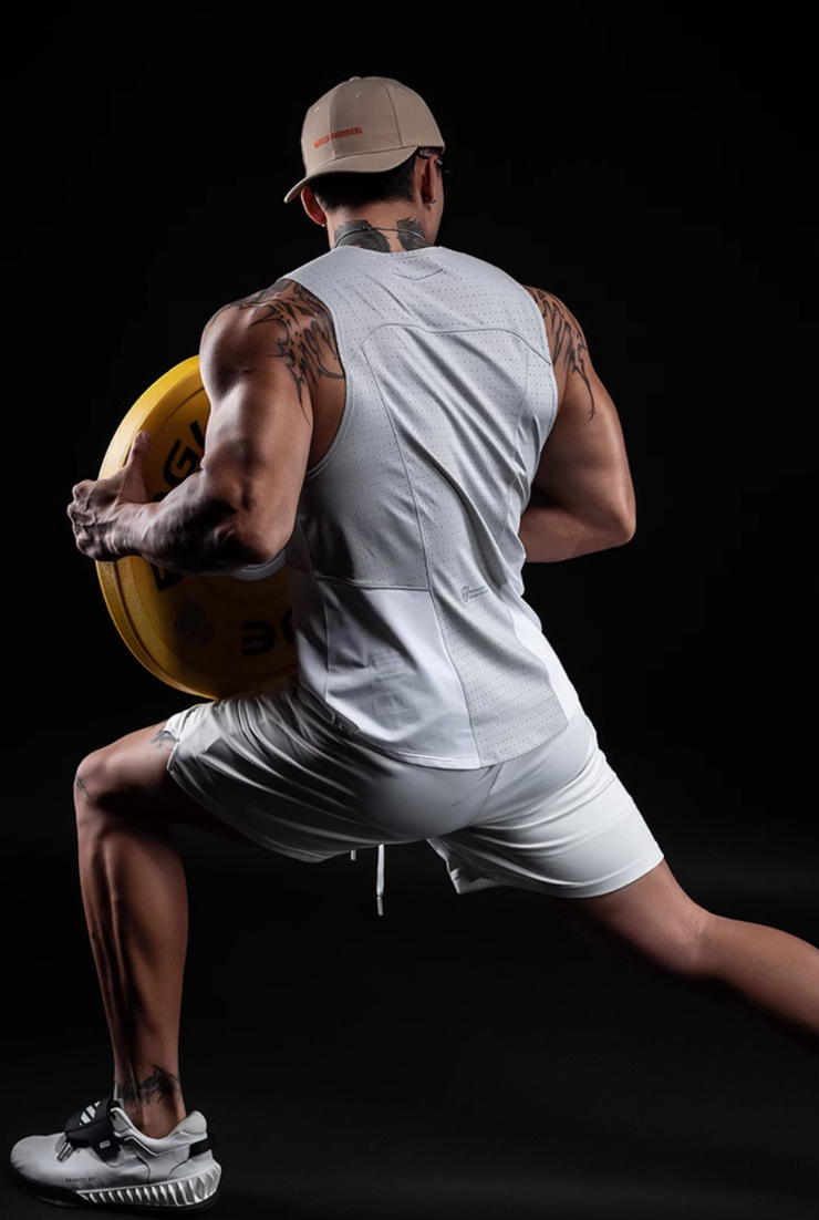 ハイストレッチ トレーニングタンクトップ