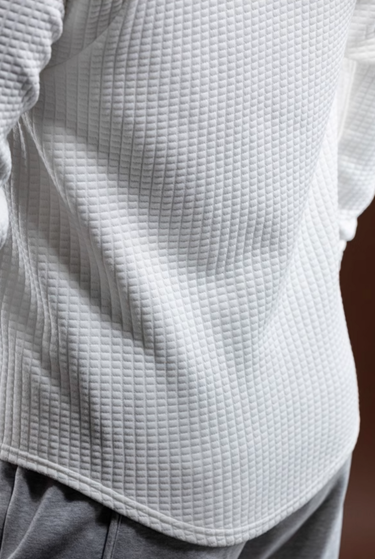 3D waffle top, sports casual
