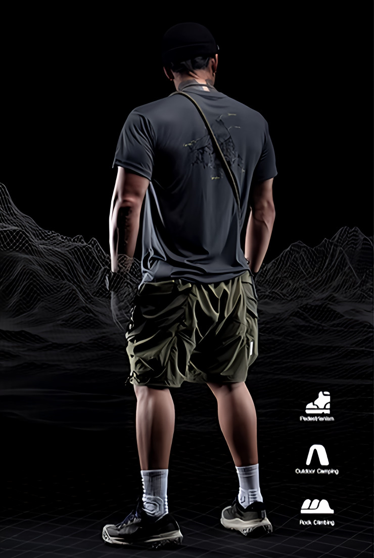 プロテクト アウトドアスポーツTシャツ