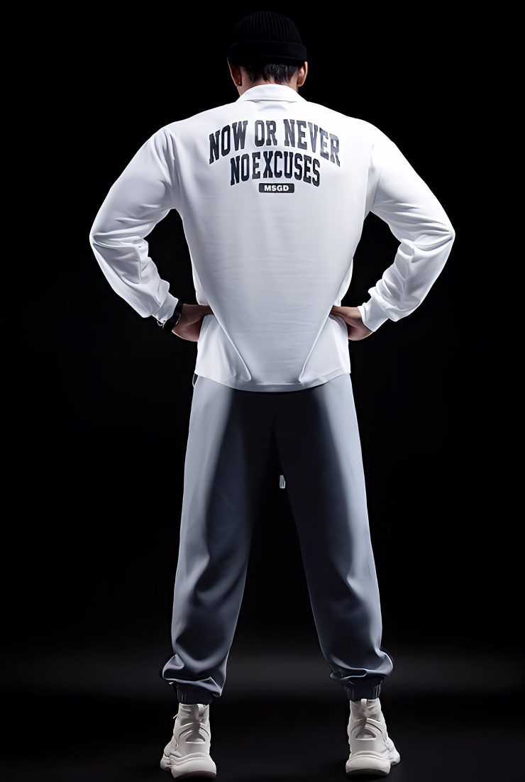 ドリブルフィット 長袖カジュアルポロシャツ