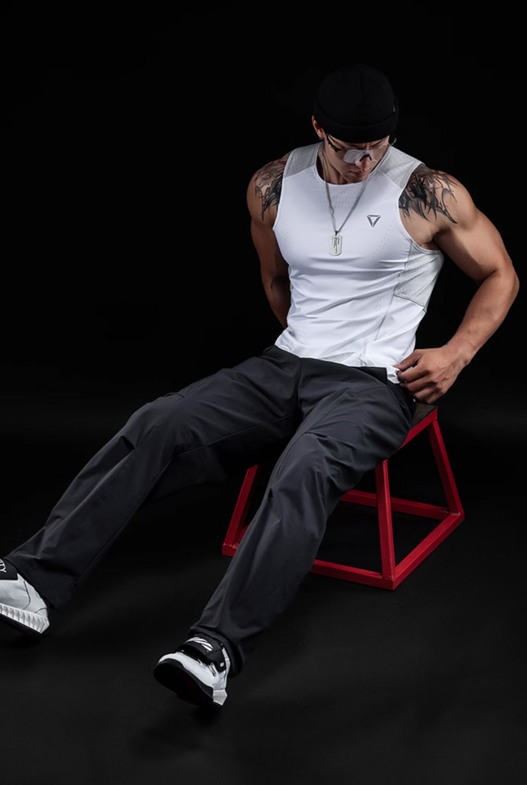 ハイストレッチ トレーニングタンクトップ