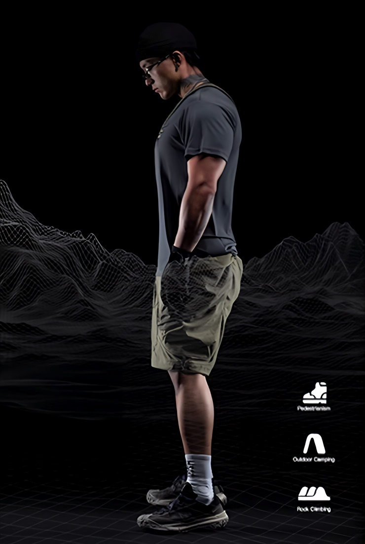 プロテクト アウトドアスポーツTシャツ