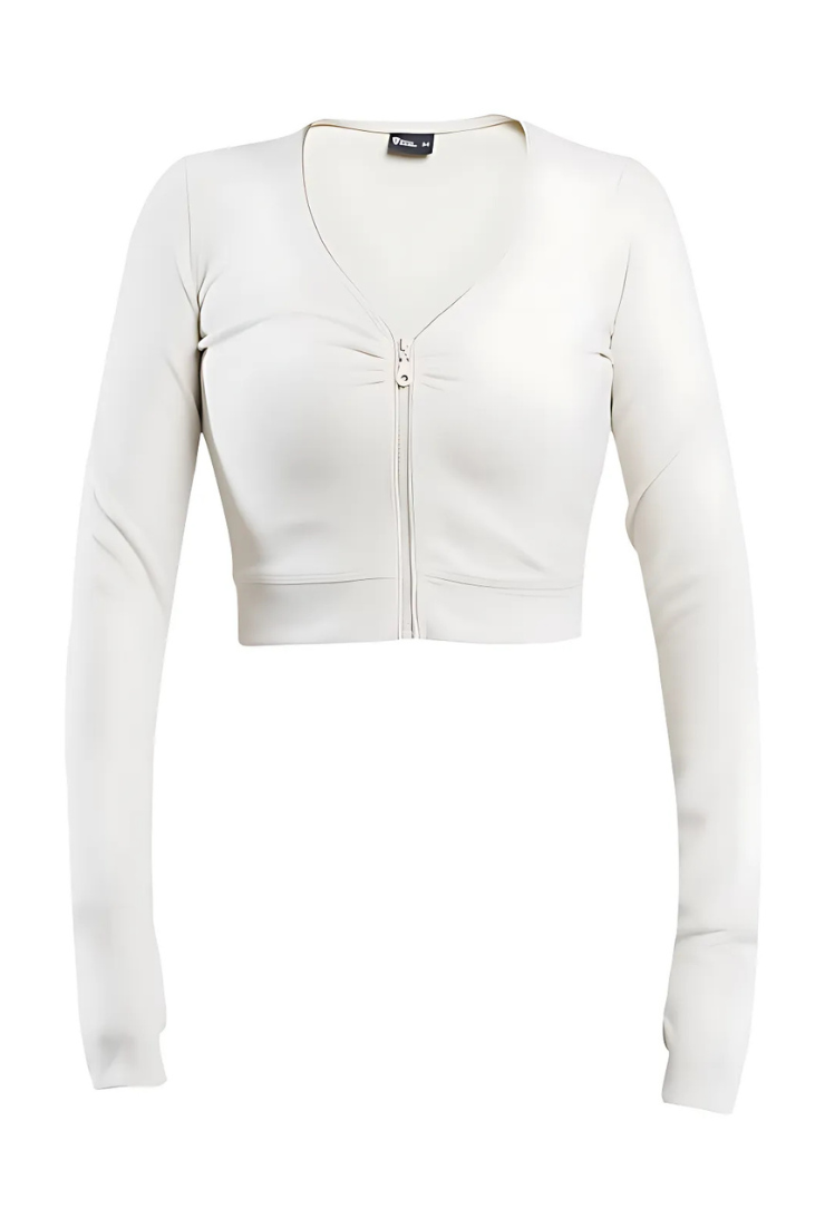 Motion Fit V-neck Short Cardigan
