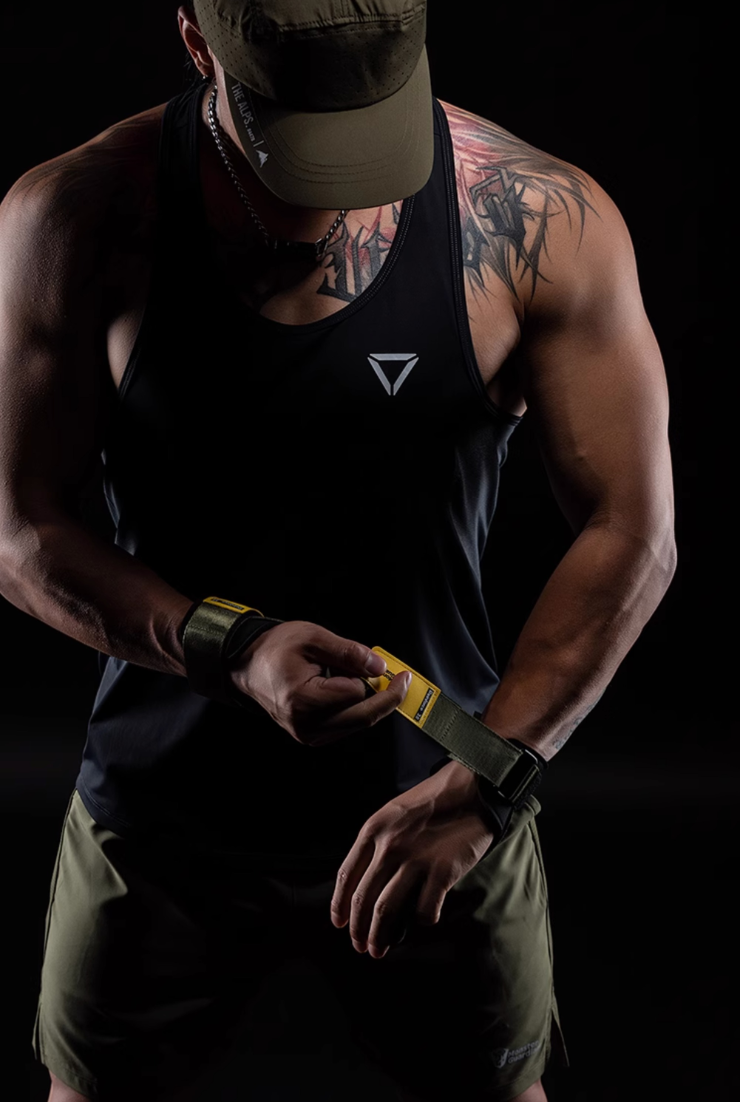 Leather Grip Support Wrist Belt