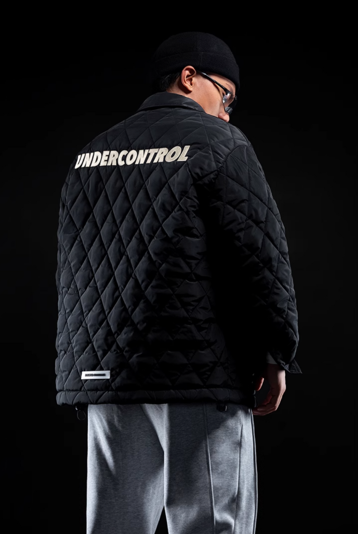 Light quilted cotton jacket