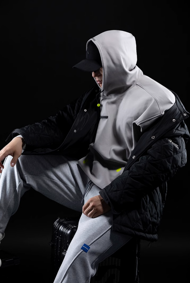 Light quilted cotton jacket