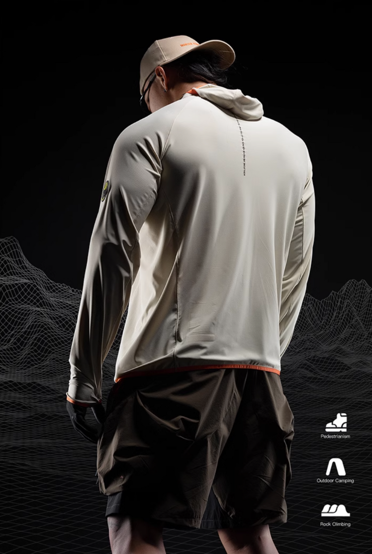 クールシールド UPF140+ ストレッチフーディー