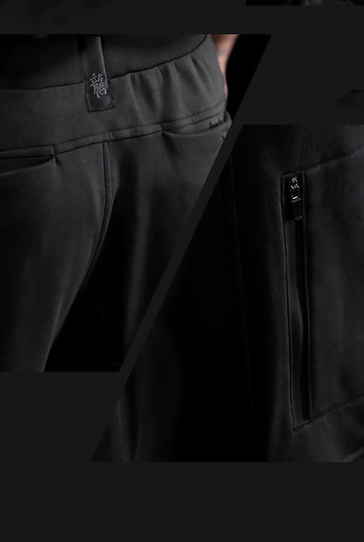 Loose fit high rise sports pants