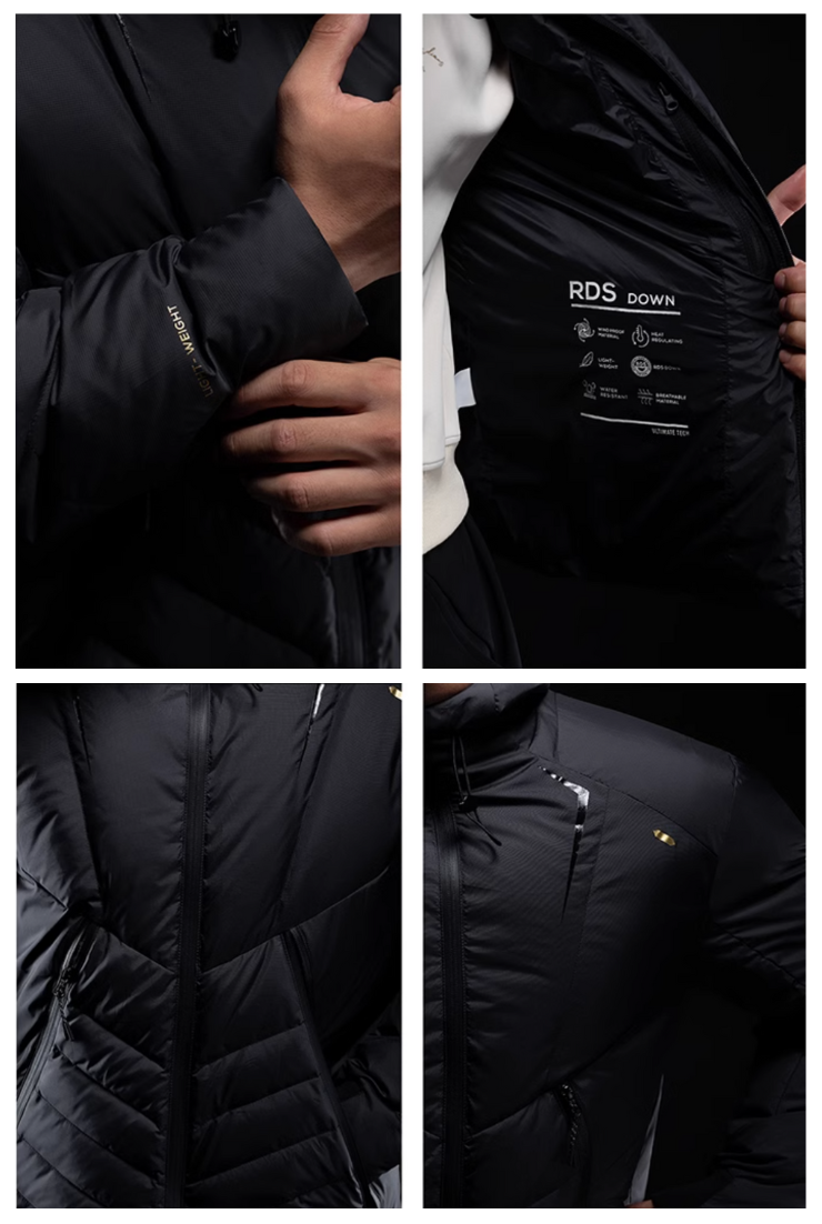 エクストリームシールド ベルベットダウンジャケット