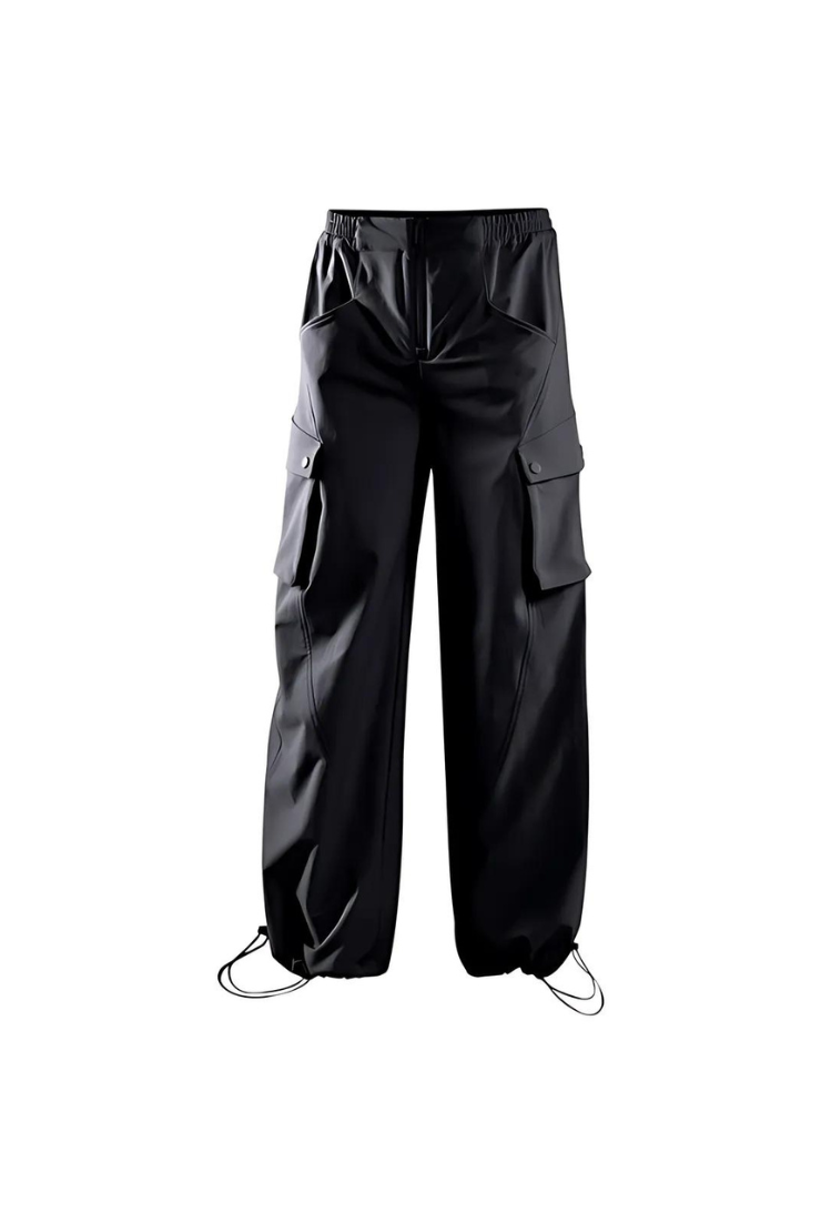 Loose fit three-proof cargo pants