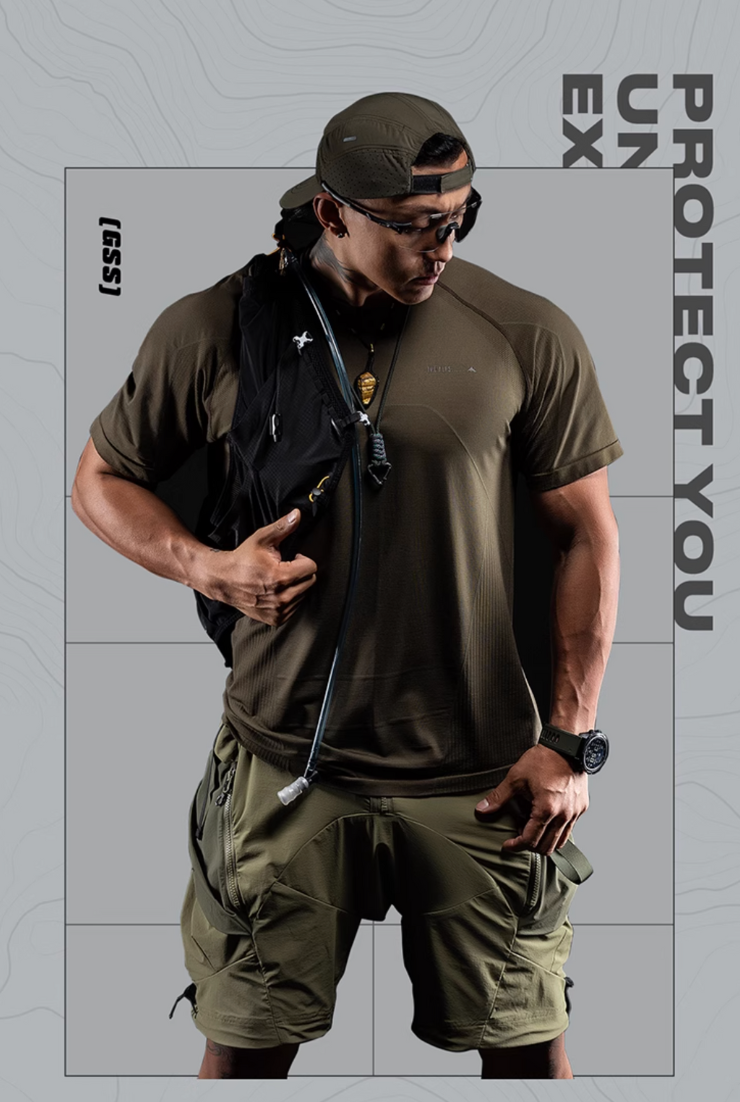 トレイルドライTシャツ