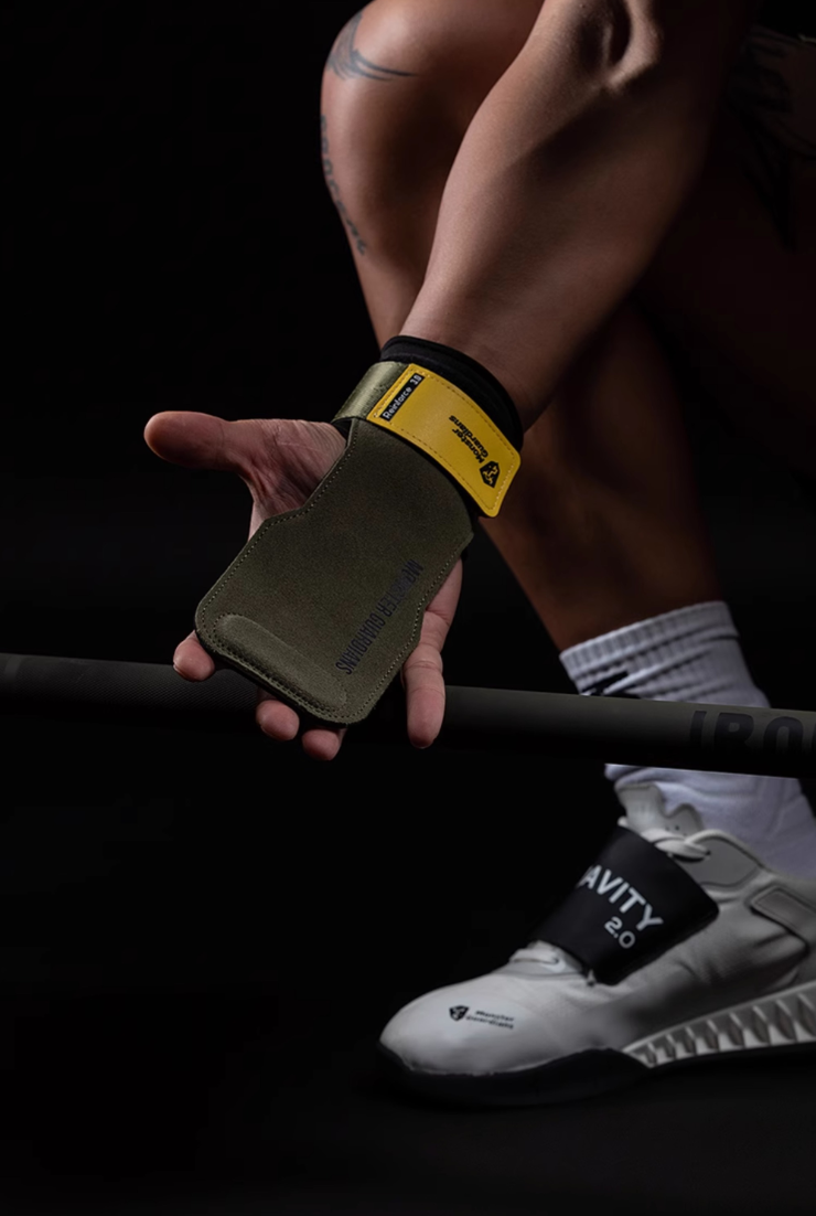 Leather Grip Support Wrist Belt