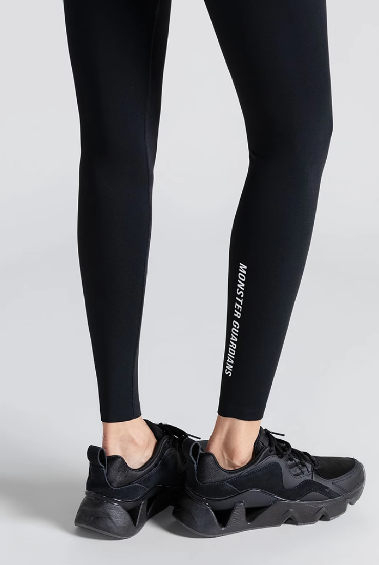 シームレス 高伸縮性 スポーツレギンス