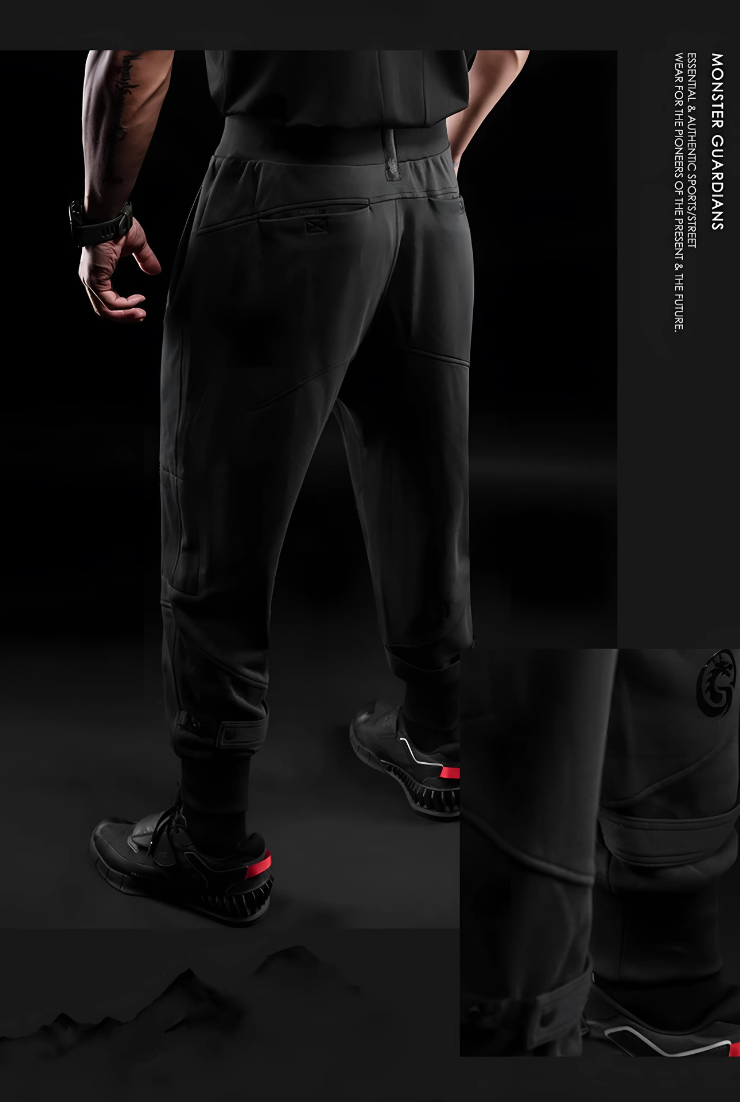 Loose fit high rise sports pants