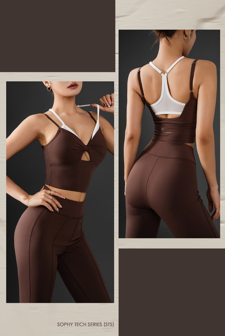 ツイストデザイン スポーツセットアップ