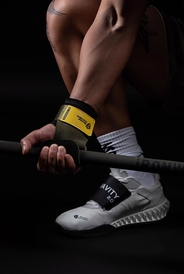 Leather Grip Support Wrist Belt