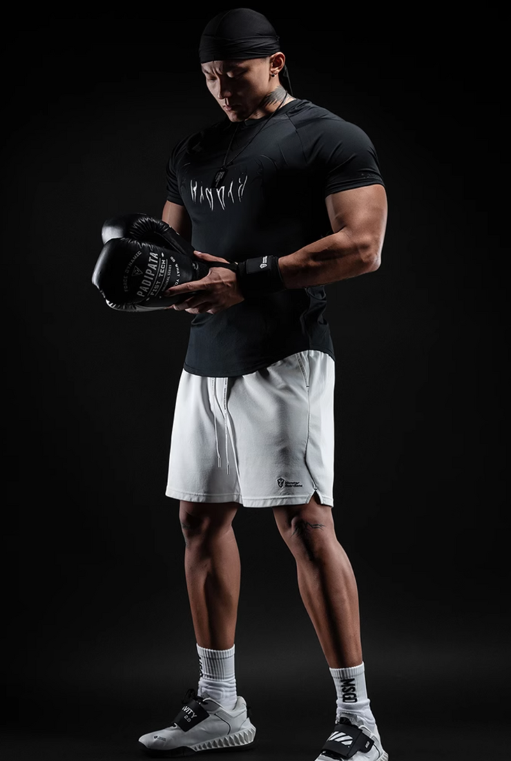 蛇影速乾コンプレッションTシャツ