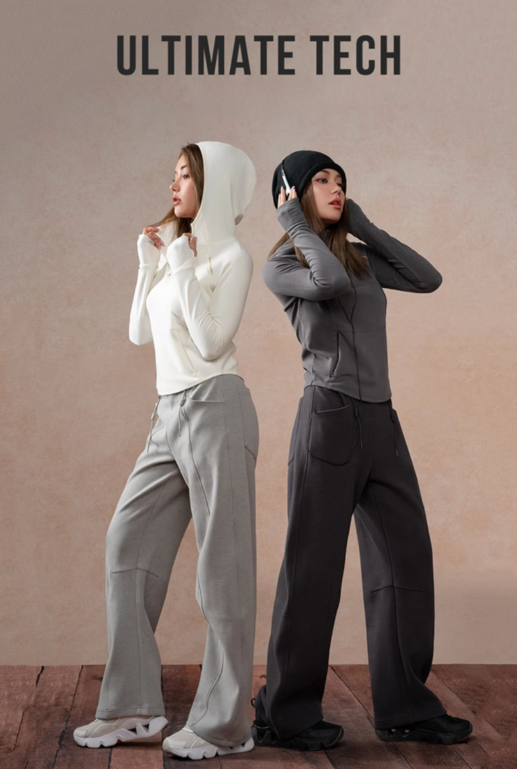 Velvet Touch High Elasticity Hoodie Sports Top